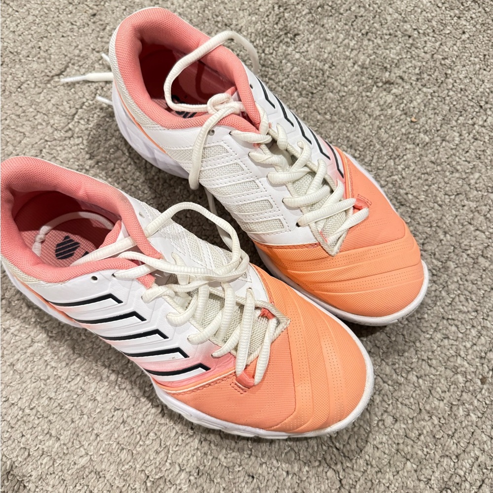 K-Swiss Bigshot Light 4 Women's Tennis shoe (White/Peach)